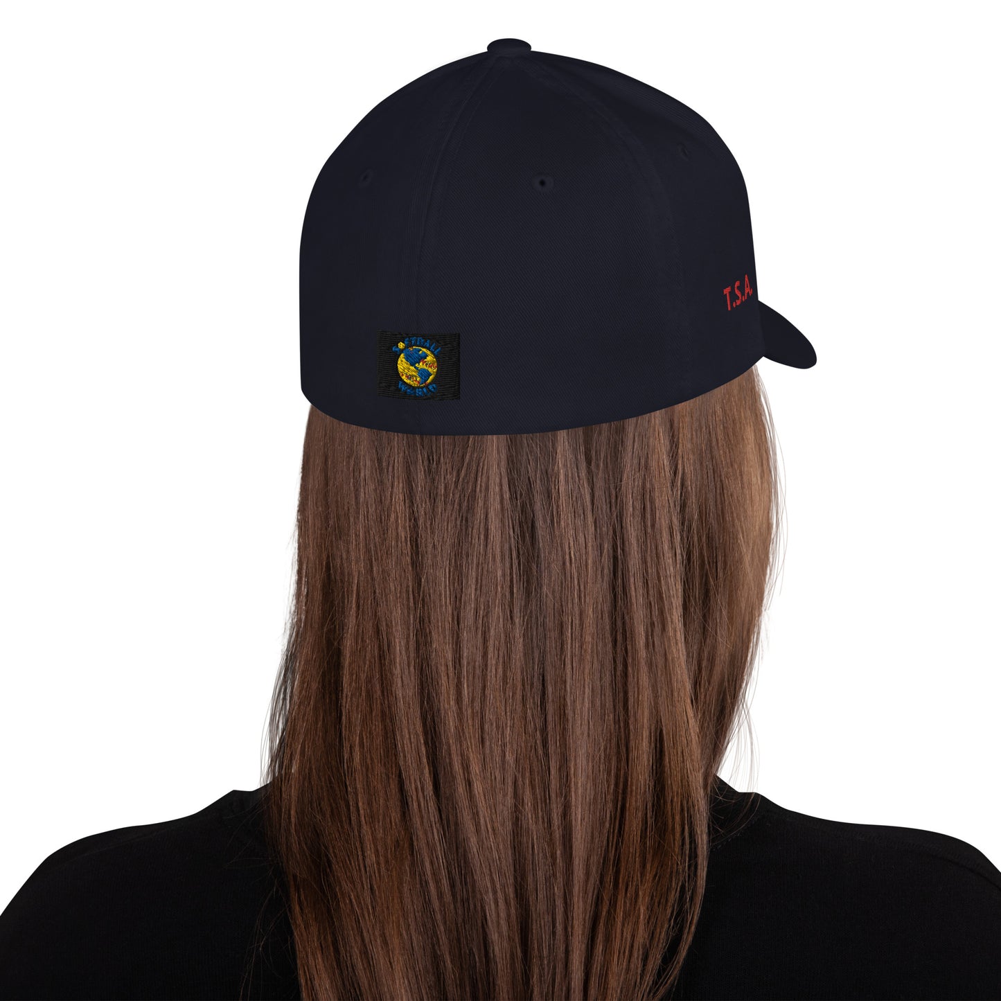 Sports Academy Logo "Fitted" Structured Twill Cap