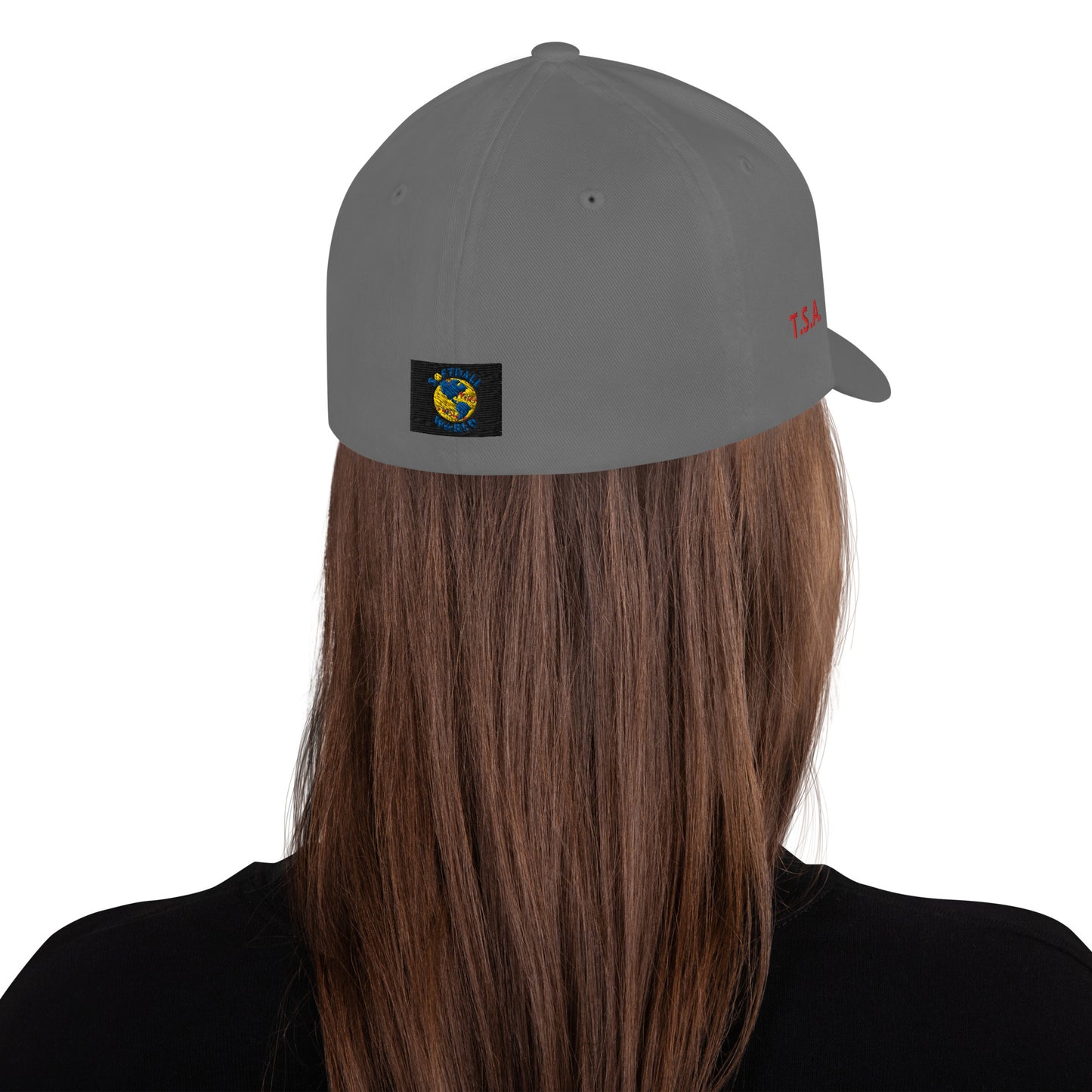 Sports Academy Logo "Fitted" Structured Twill Cap