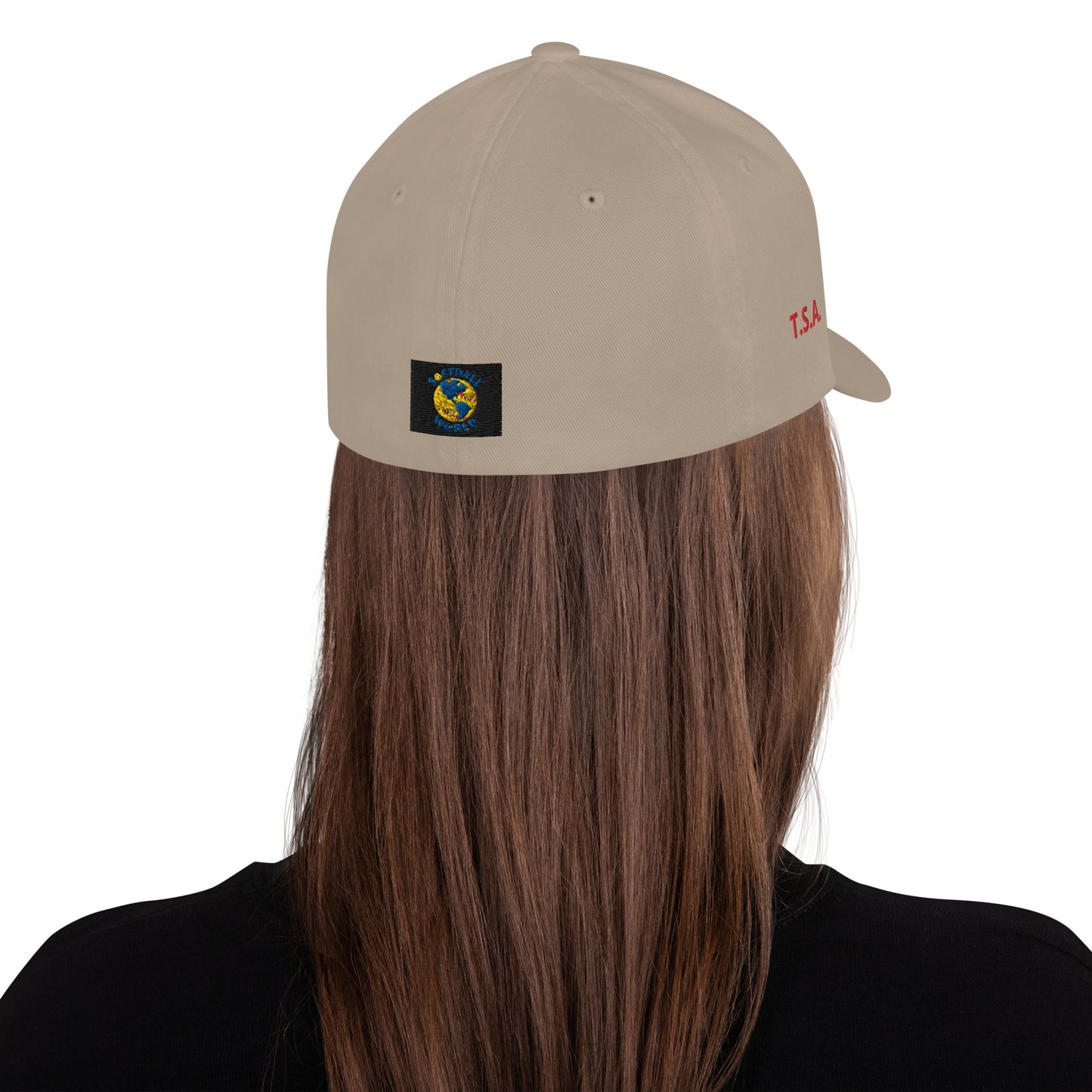 Sports Academy Logo "Fitted" Structured Twill Cap