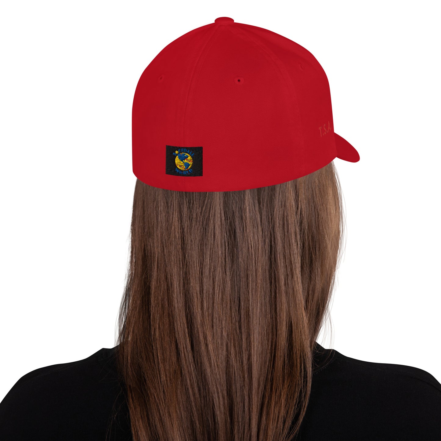 Sports Academy Logo "Fitted" Structured Twill Cap