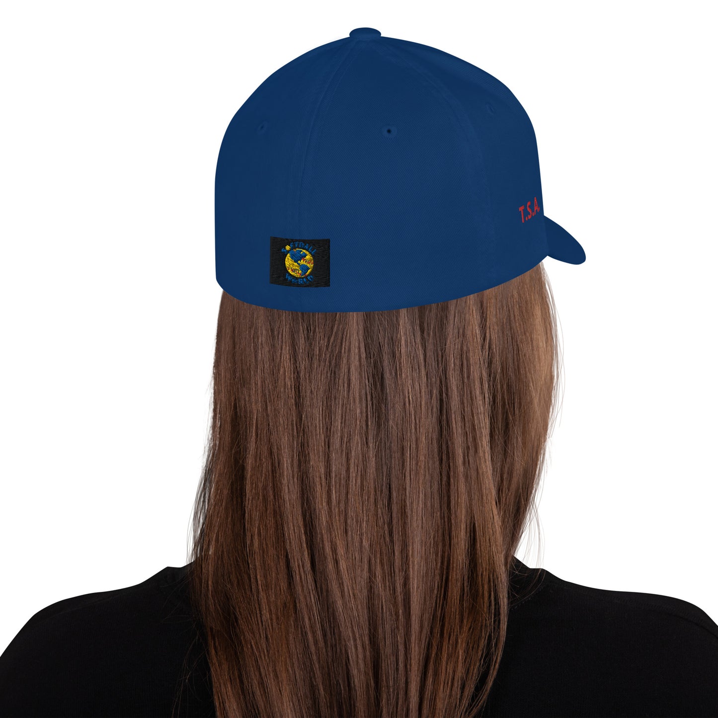 Sports Academy Logo "Fitted" Structured Twill Cap