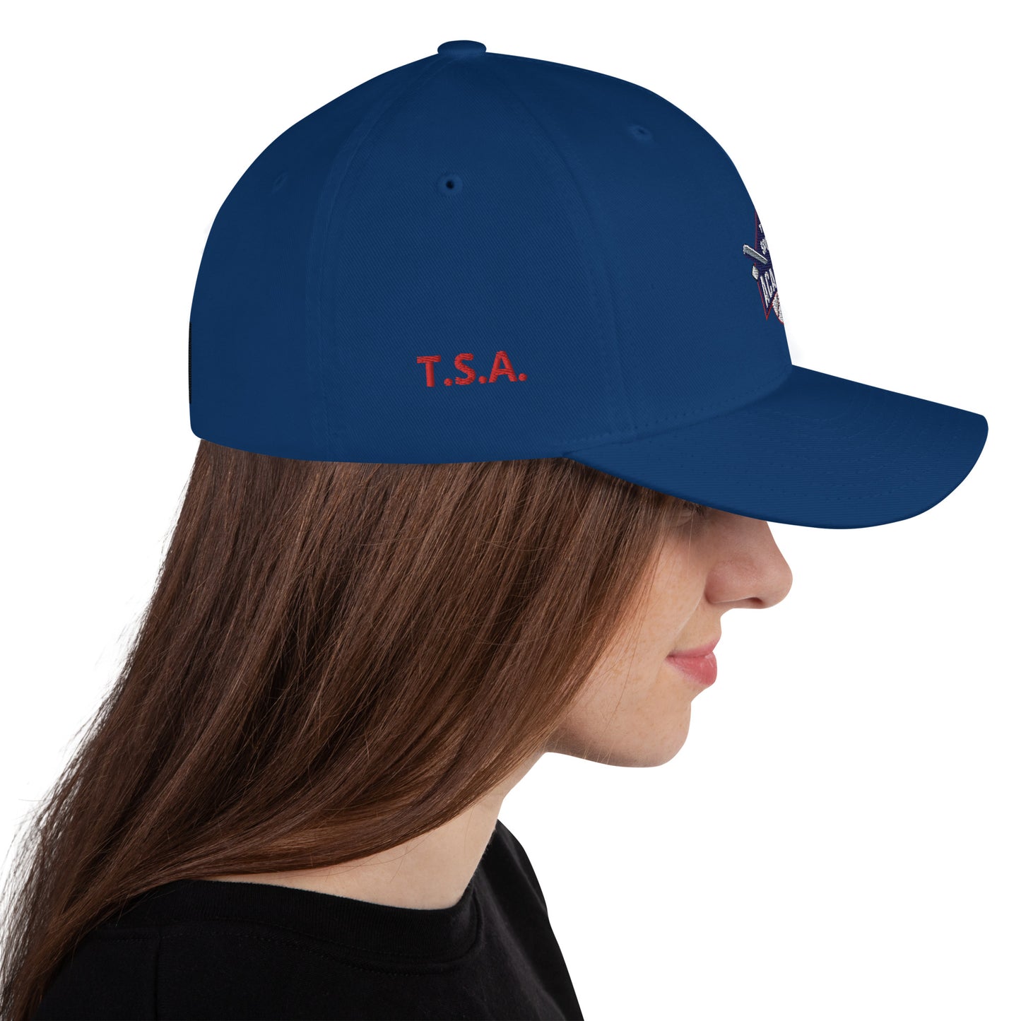 Sports Academy Logo "Fitted" Structured Twill Cap