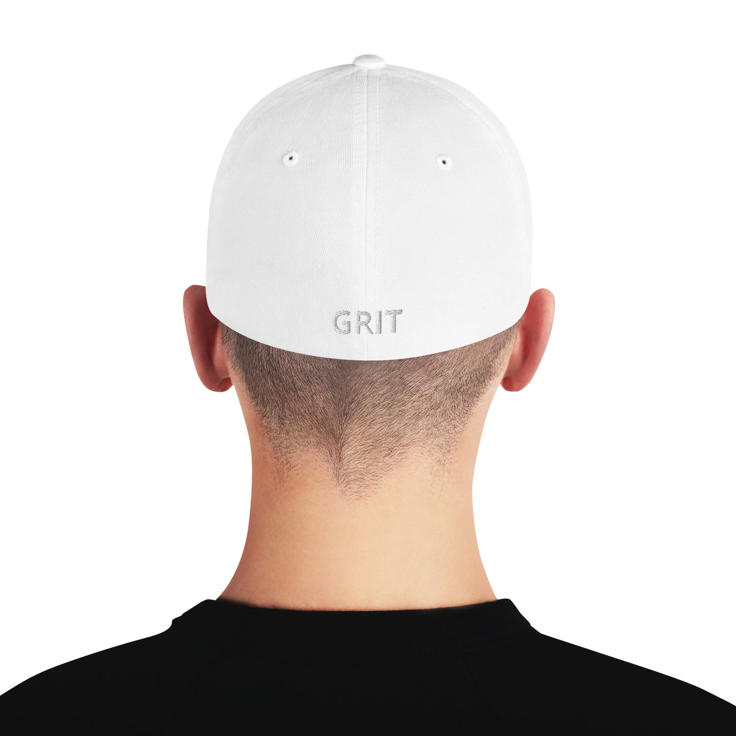 T.S.A. Baseball Logo on front, "Grit" on back. "Fitted" Structured Twill Cap