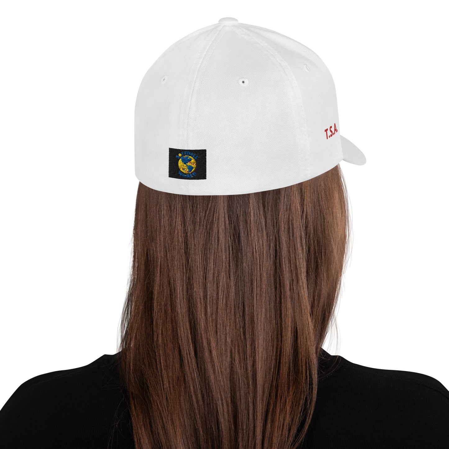 Sports Academy Logo "Fitted" Structured Twill Cap