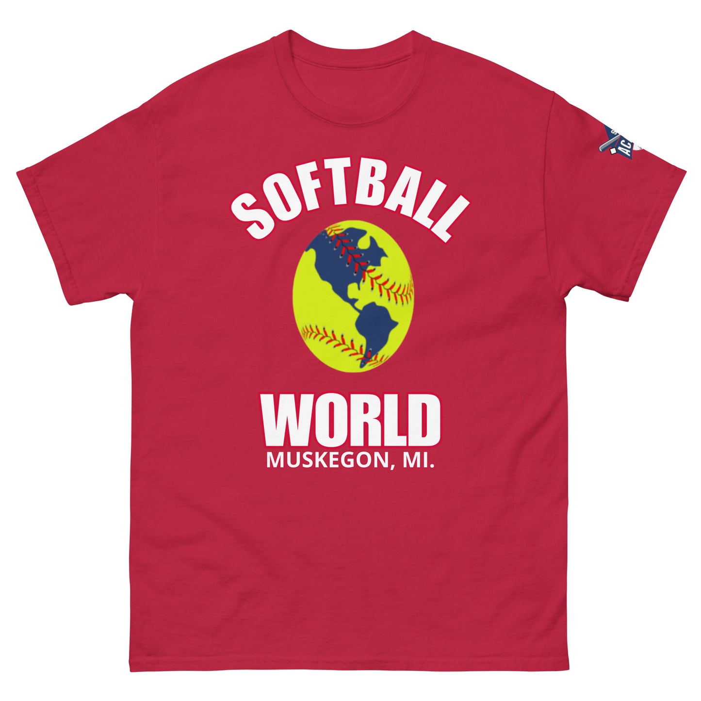 Softball World Men's classic tee