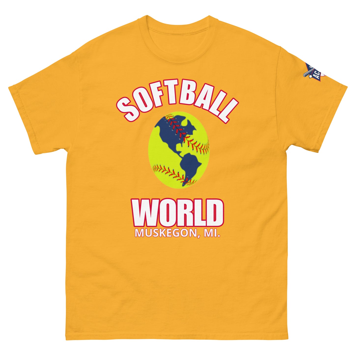 Softball World Men's classic tee