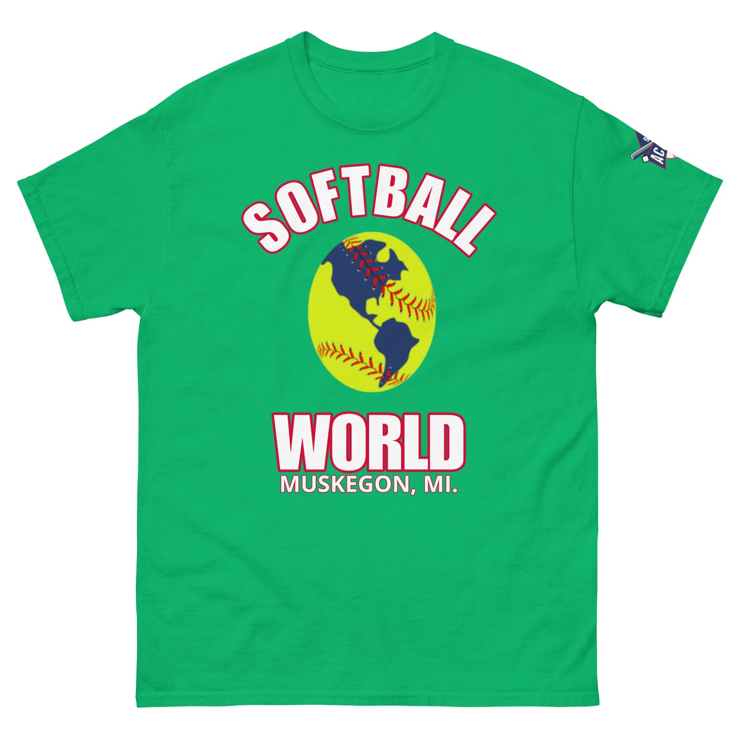 Softball World Men's classic tee