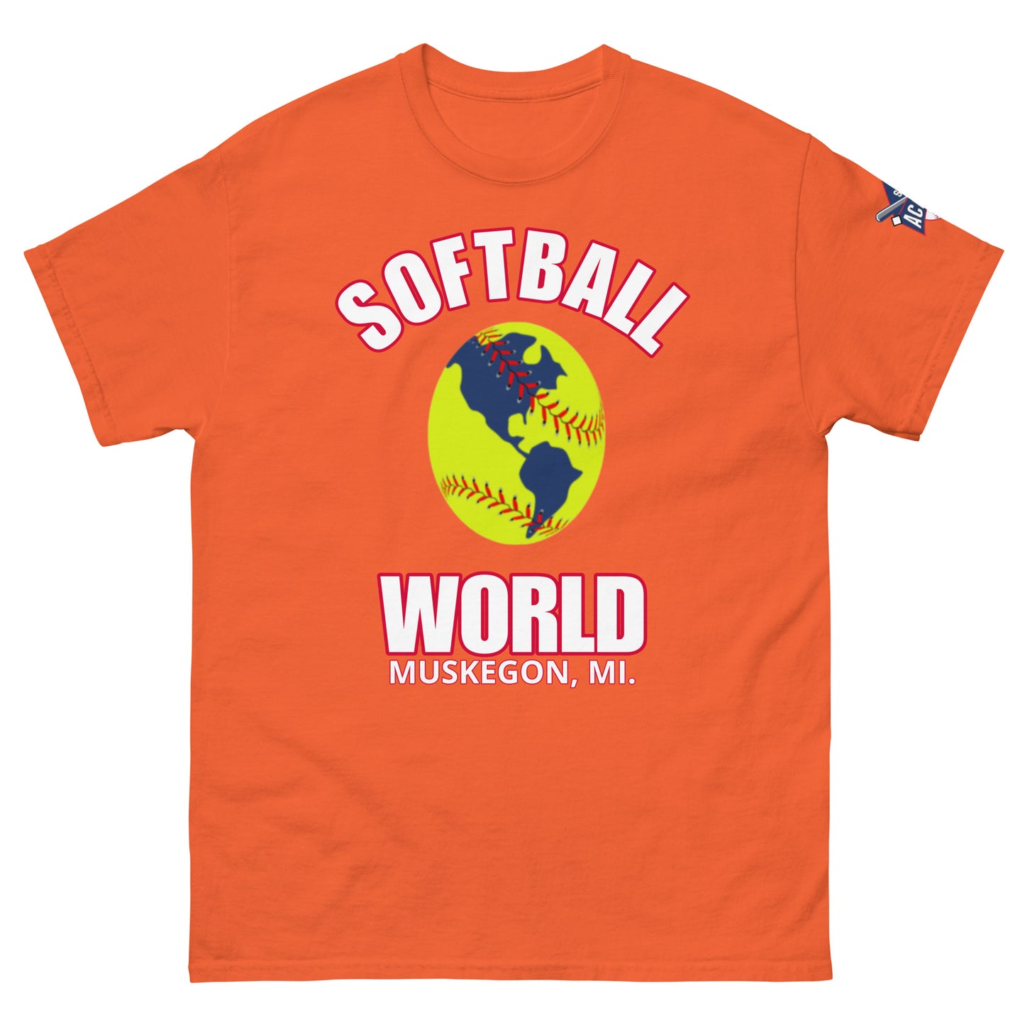 Softball World Men's classic tee