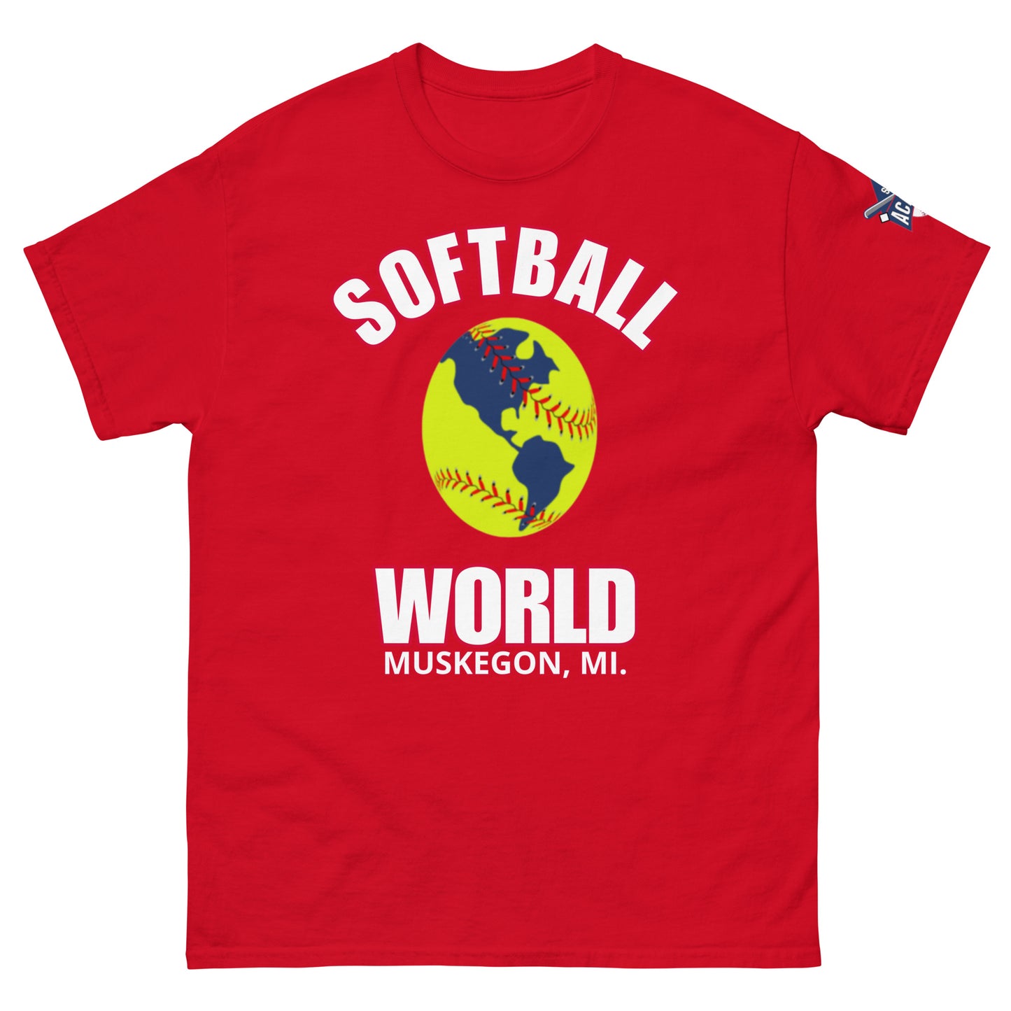 Softball World Men's classic tee
