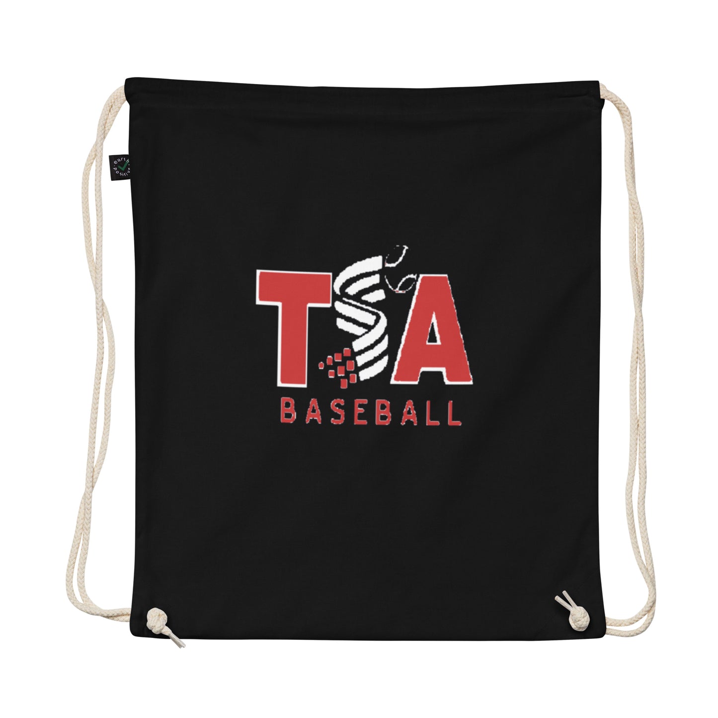 Organic cotton drawstring bag