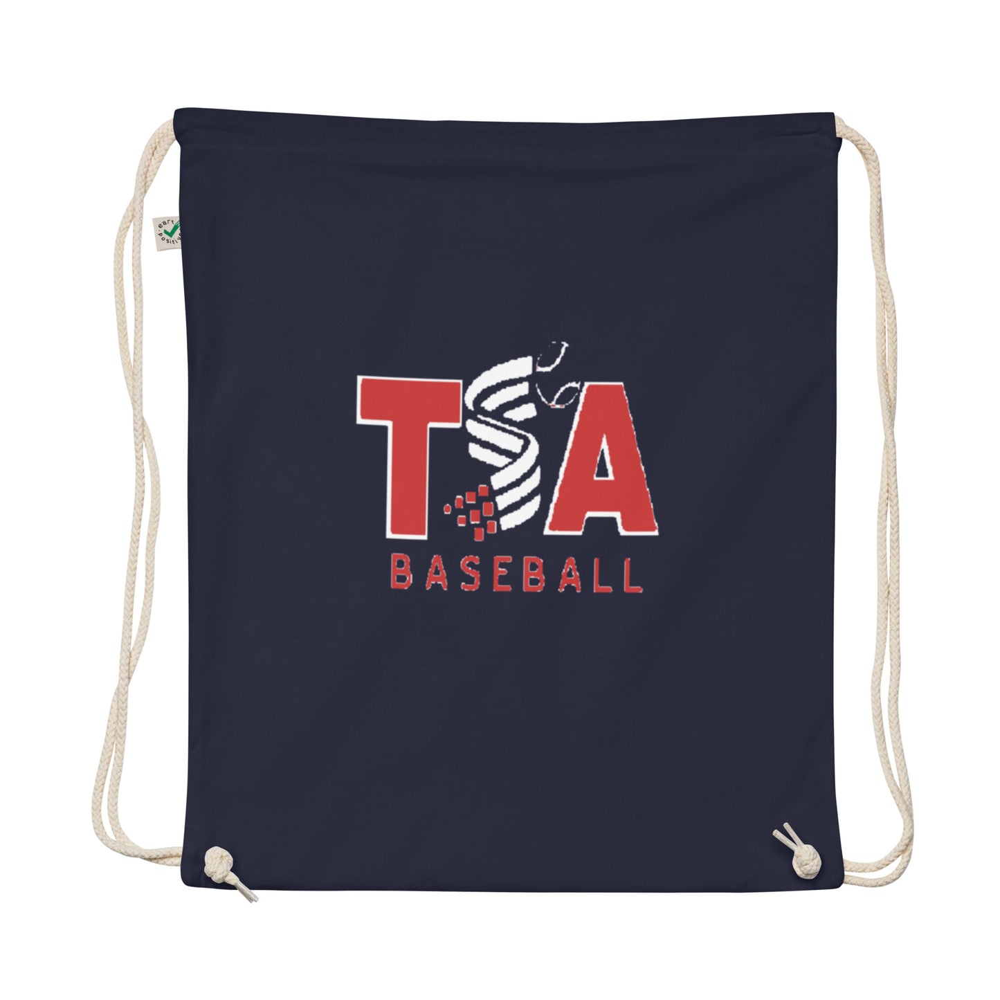 Organic cotton drawstring bag
