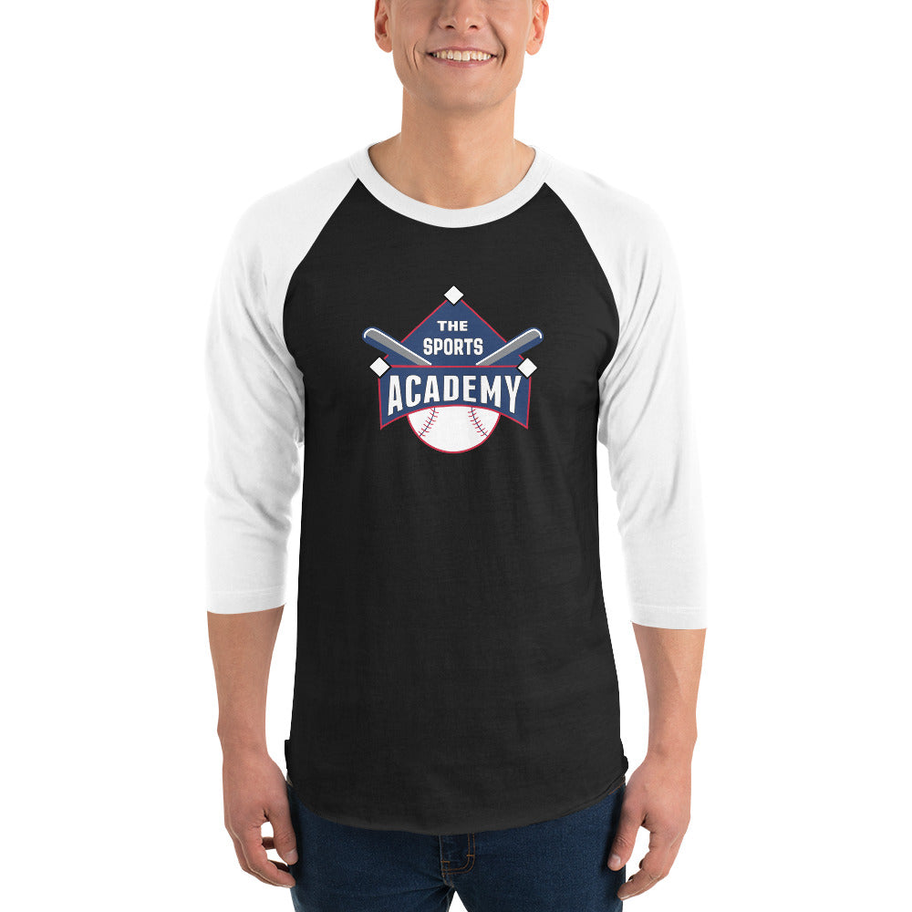Sports Academy 3/4 sleeve raglan shirt