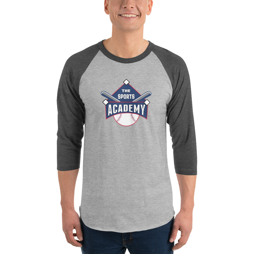 Sports Academy 3/4 sleeve raglan shirt