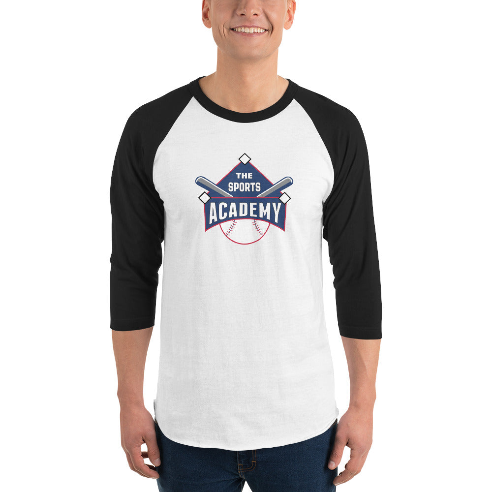 Sports Academy 3/4 sleeve raglan shirt