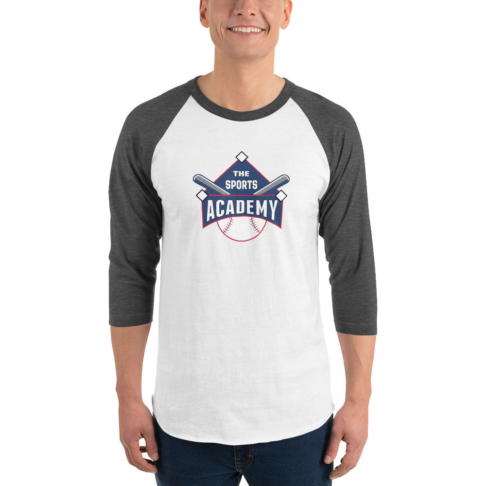 Sports Academy 3/4 sleeve raglan shirt