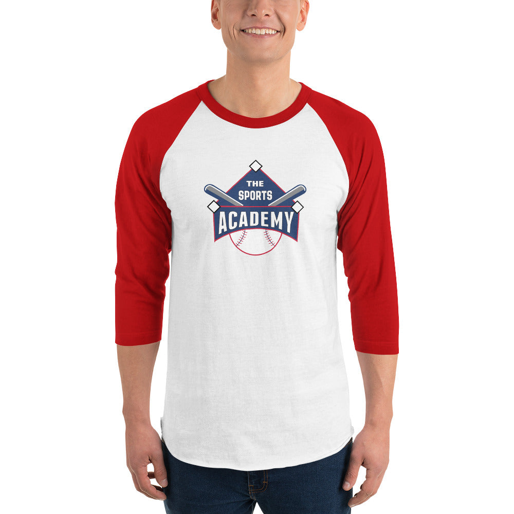 Sports Academy 3/4 sleeve raglan shirt