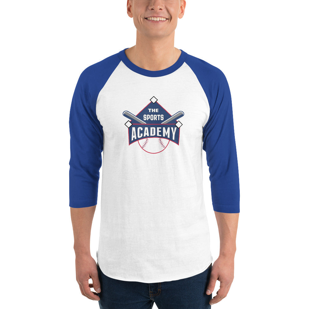 Sports Academy 3/4 sleeve raglan shirt