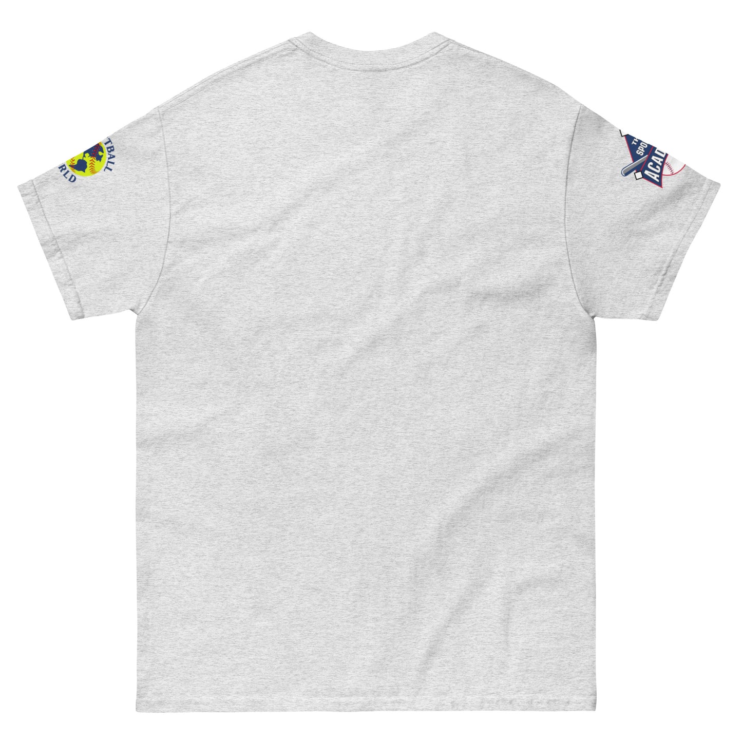 T.S.A. Baseball "M.V.P. 2 sleeve logos. Unisex classic tee