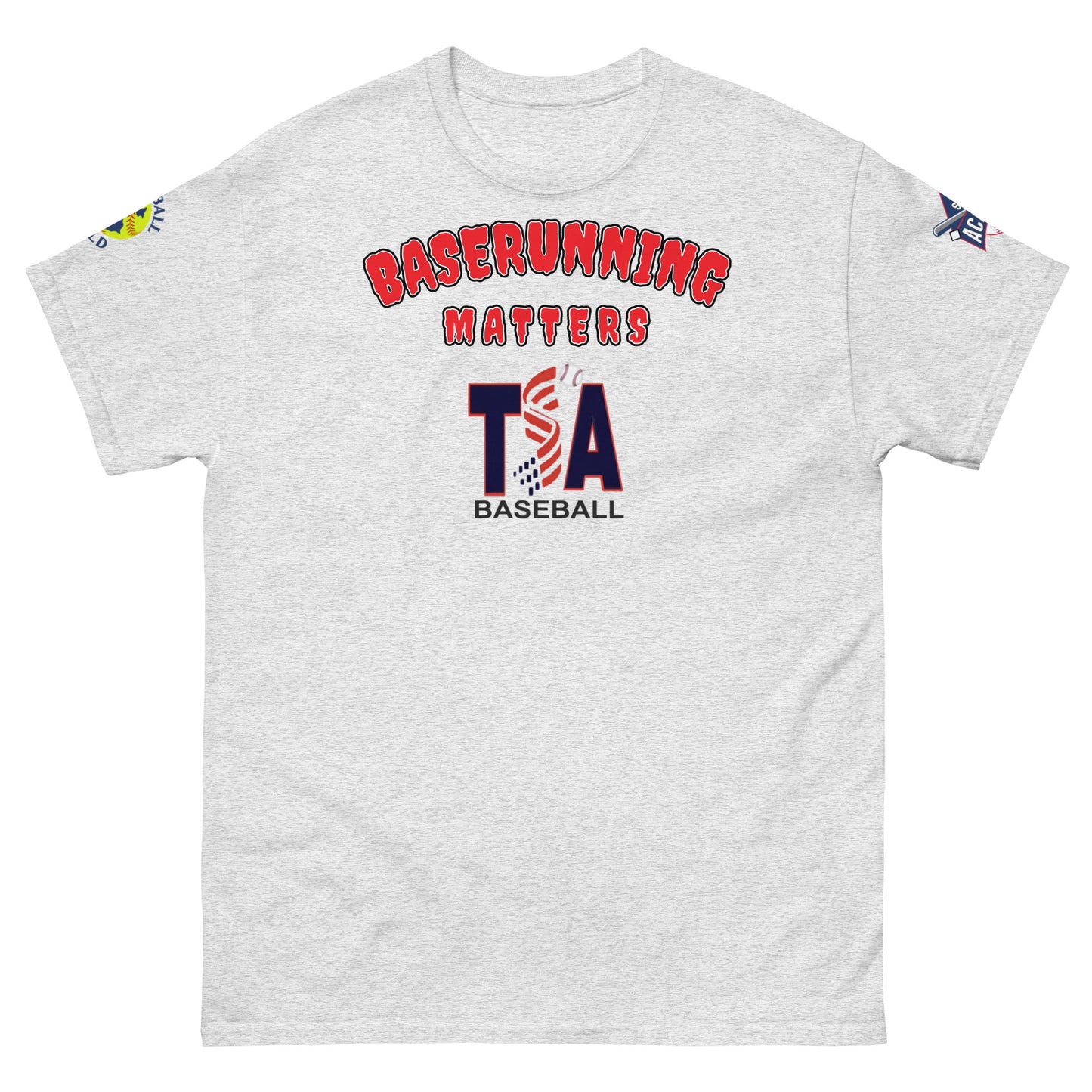T.S.A. Baseball "Baserunning Matters" 2024 Unisex classic tee