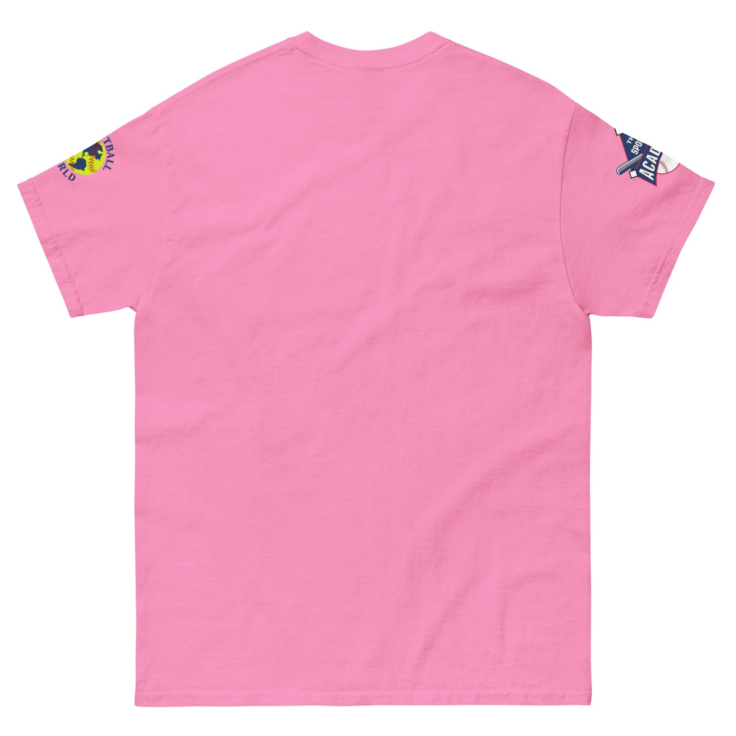 T.S.A. Baseball "M.V.P. 2 sleeve logos. Unisex classic tee
