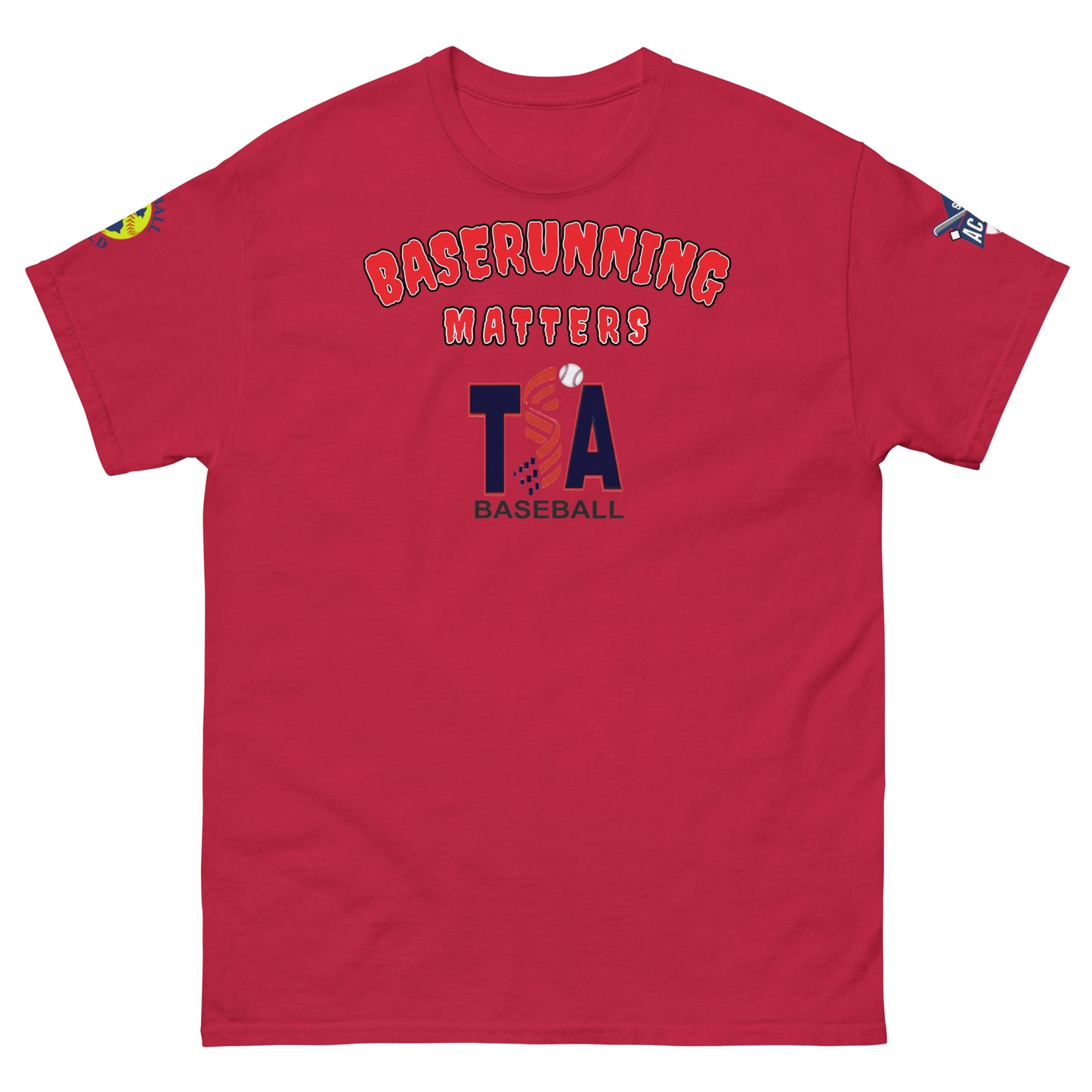 T.S.A. Baseball "Baserunning Matters" 2024 Unisex classic tee