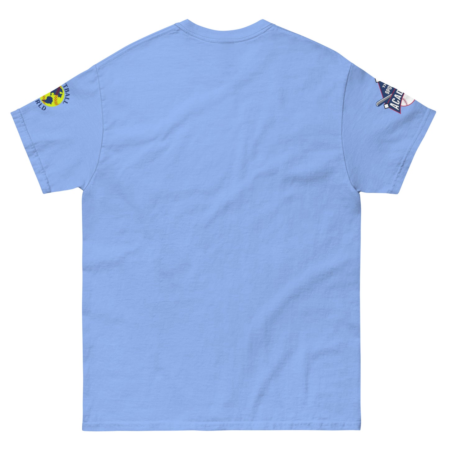 T.S.A. Baseball "M.V.P. 2 sleeve logos. Unisex classic tee