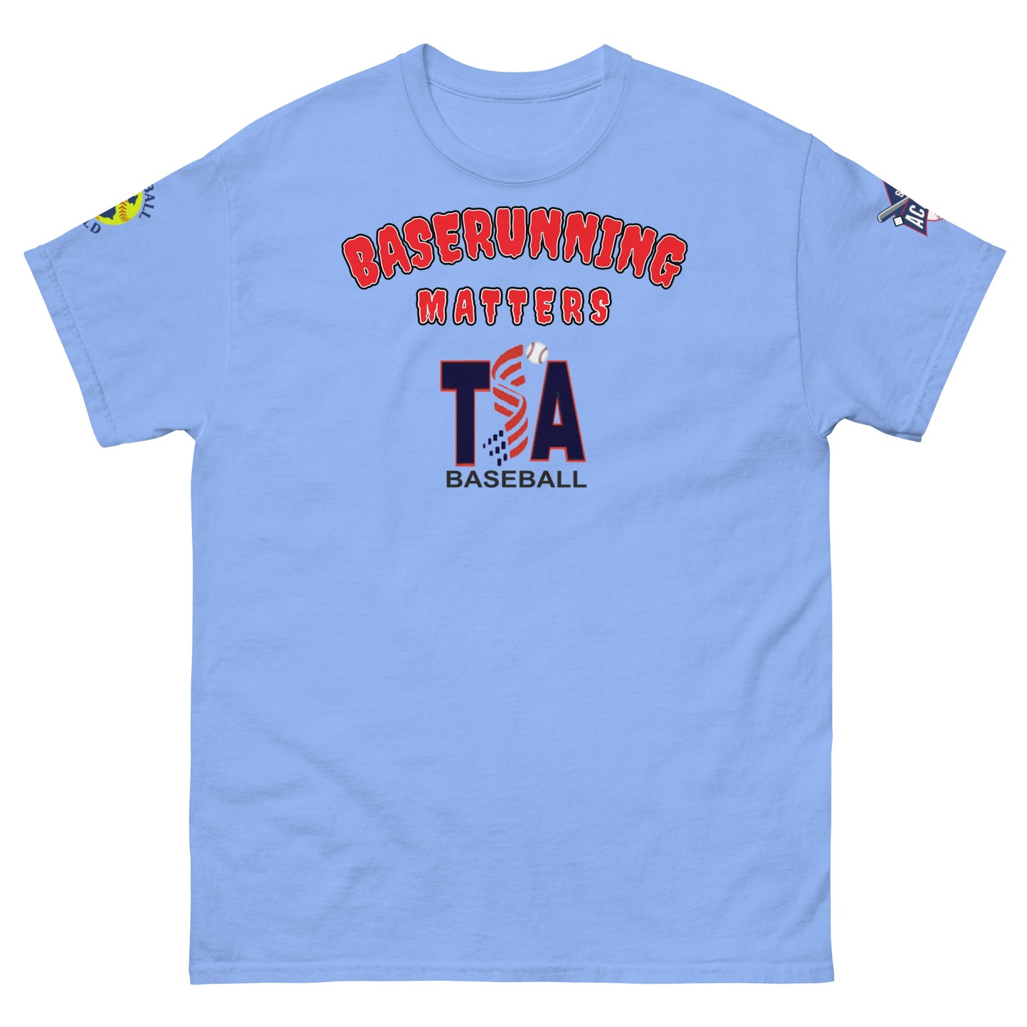 T.S.A. Baseball "Baserunning Matters" 2024 Unisex classic tee