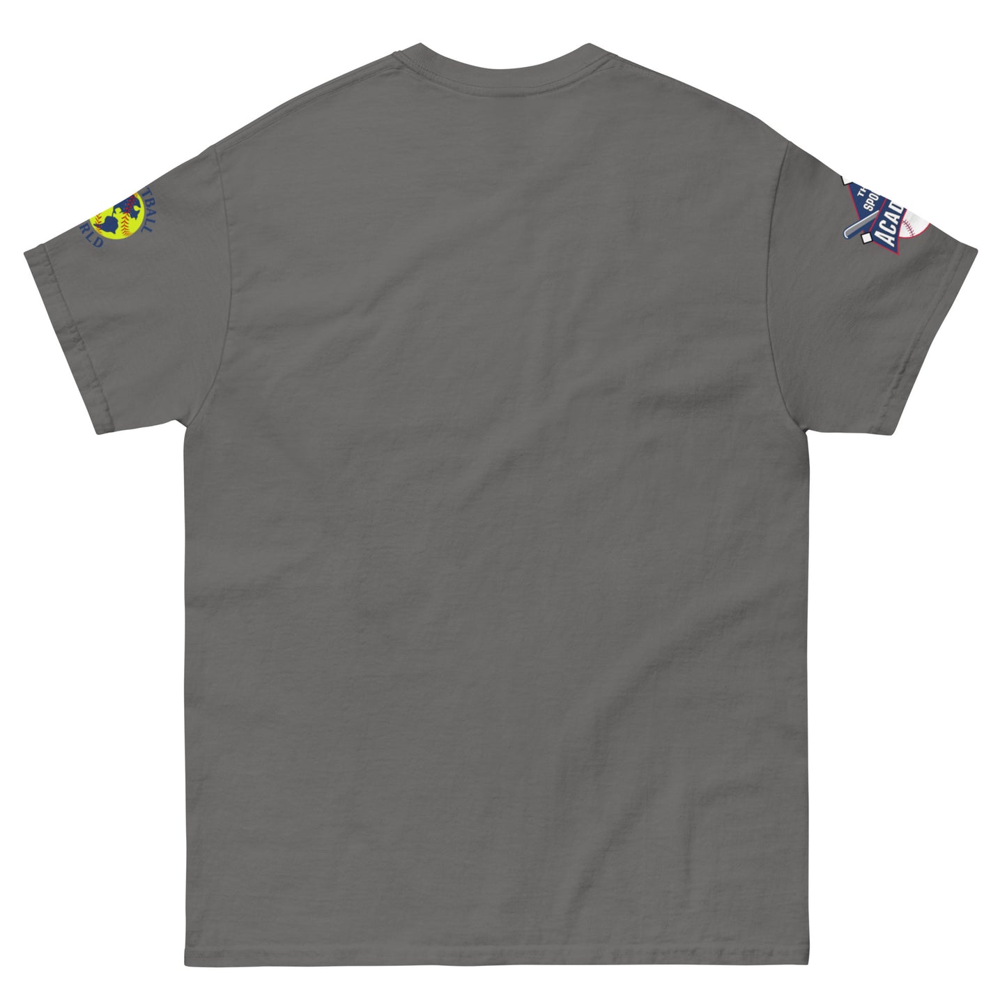 T.S.A. Baseball "M.V.P. 2 sleeve logos. Unisex classic tee