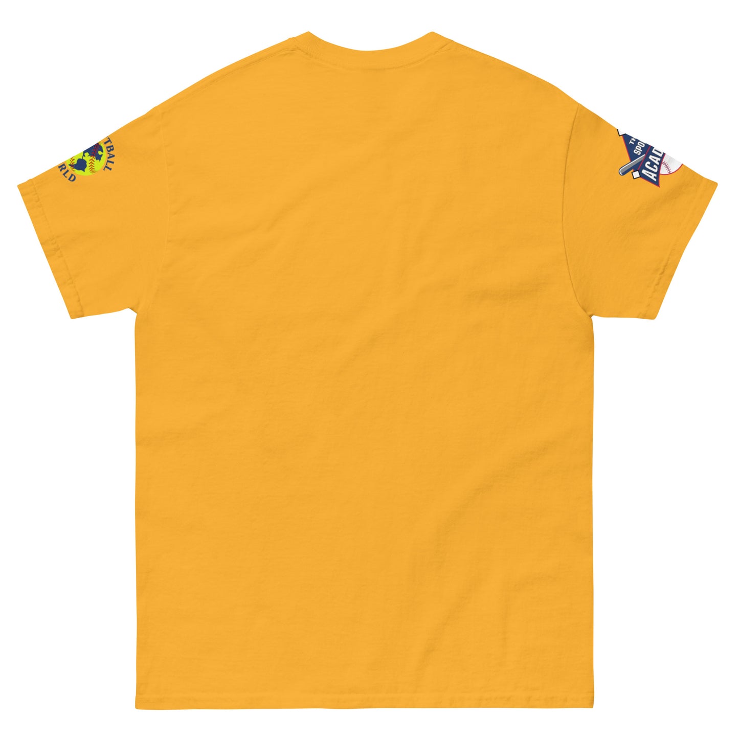 T.S.A. Baseball "M.V.P. 2 sleeve logos. Unisex classic tee