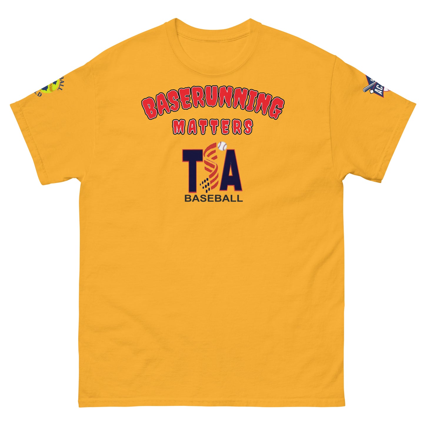 T.S.A. Baseball "Baserunning Matters" 2024 Unisex classic tee