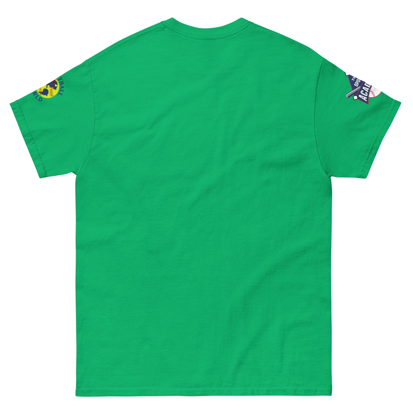 T.S.A. Baseball "M.V.P. 2 sleeve logos. Unisex classic tee