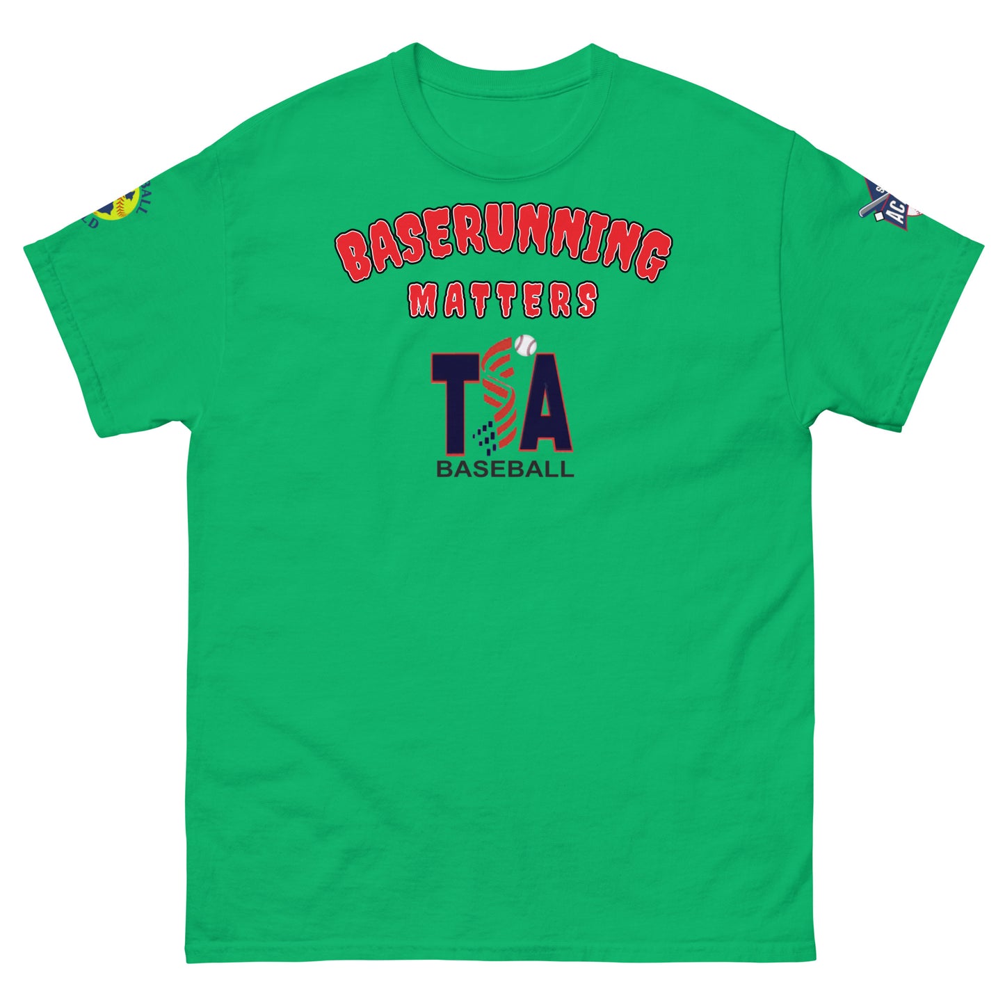 T.S.A. Baseball "Baserunning Matters" 2024 Unisex classic tee