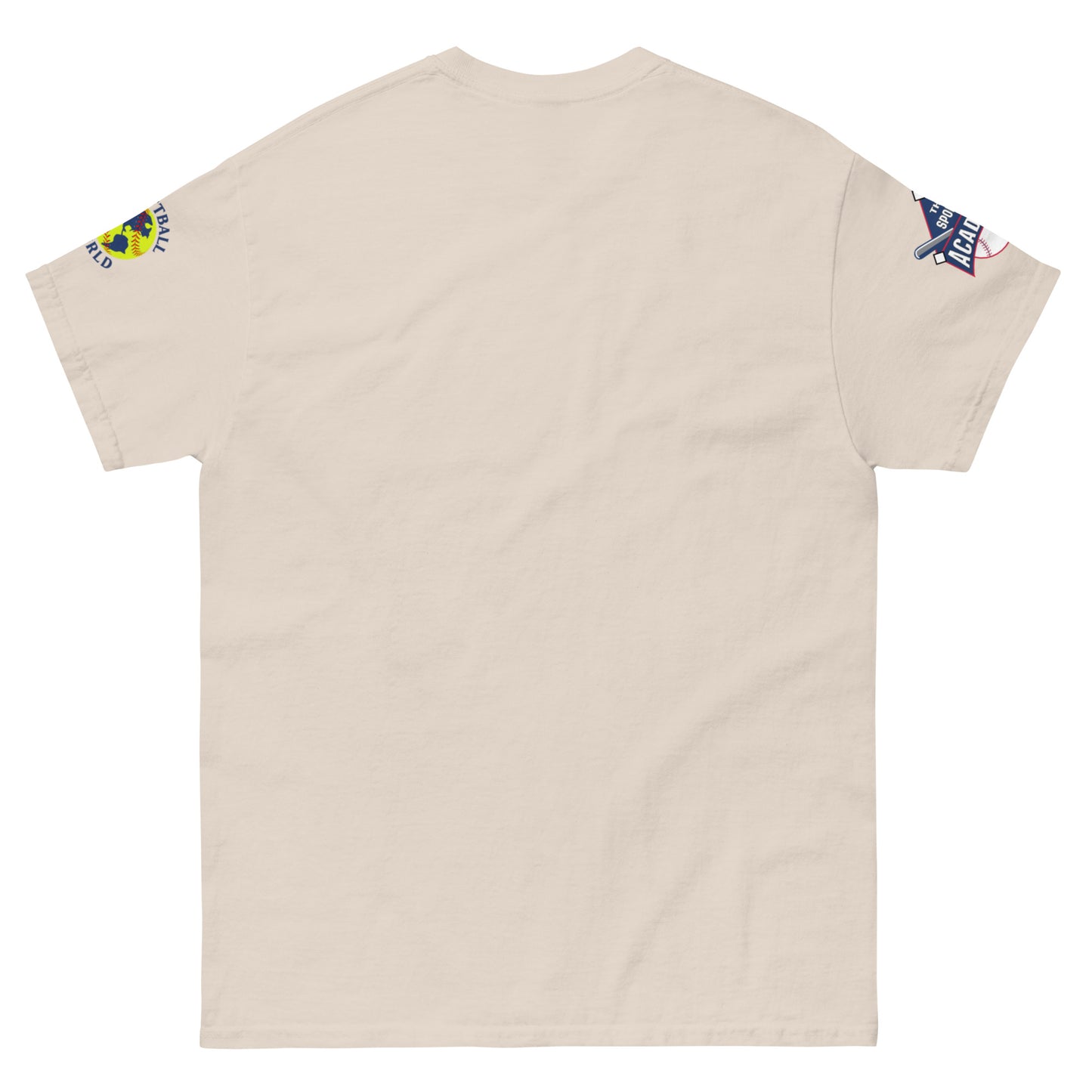 T.S.A. Baseball "M.V.P. 2 sleeve logos. Unisex classic tee