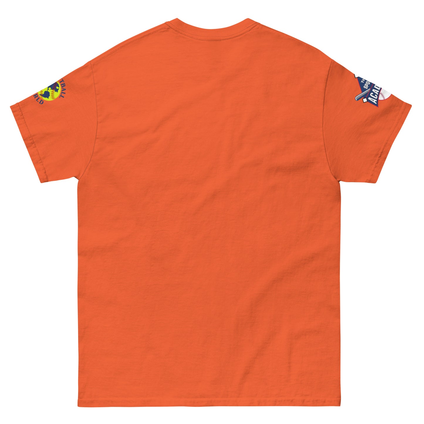 T.S.A. Baseball "M.V.P. 2 sleeve logos. Unisex classic tee