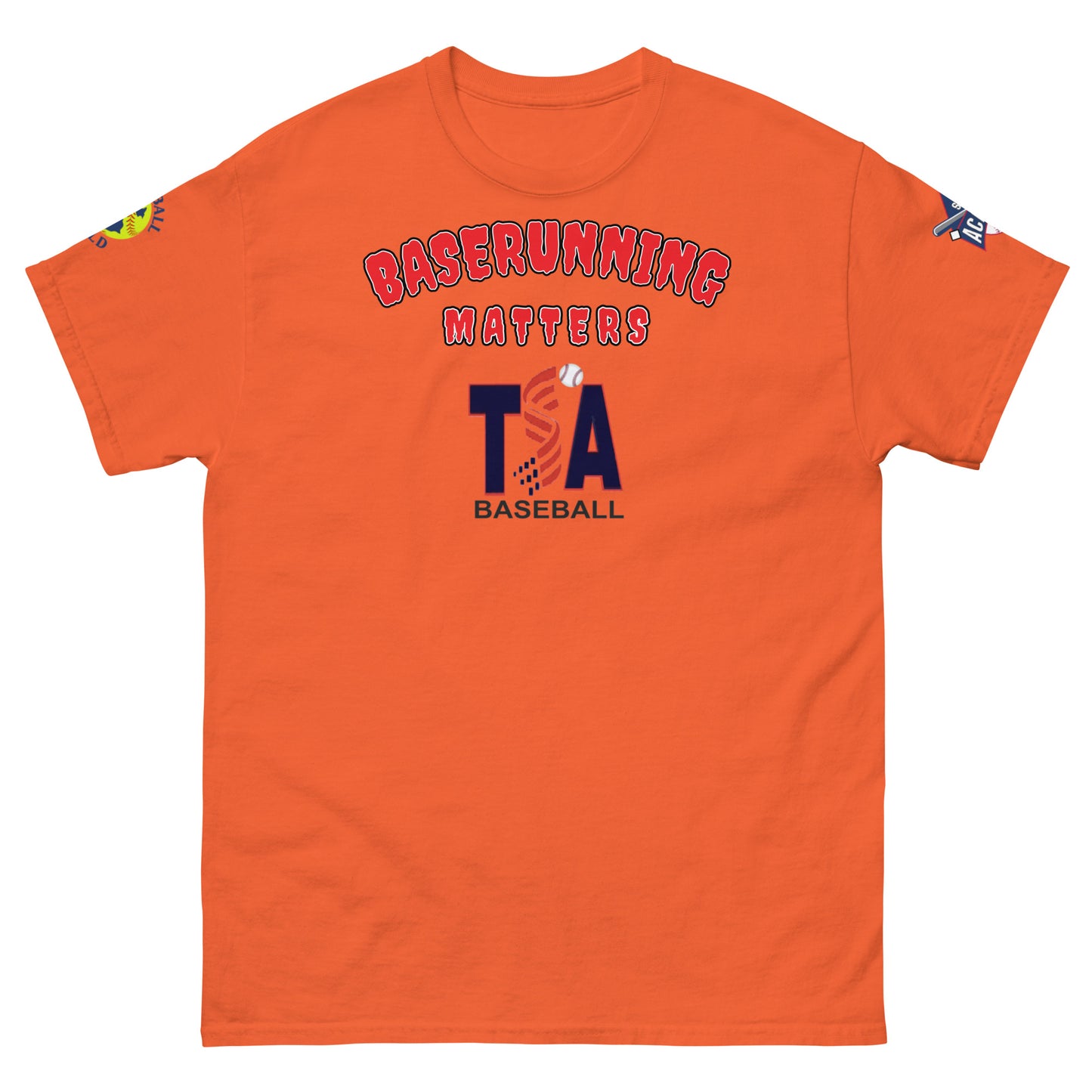T.S.A. Baseball "Baserunning Matters" 2024 Unisex classic tee