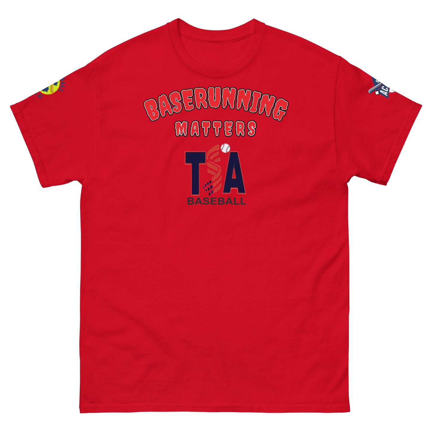 T.S.A. Baseball "Baserunning Matters" 2024 Unisex classic tee