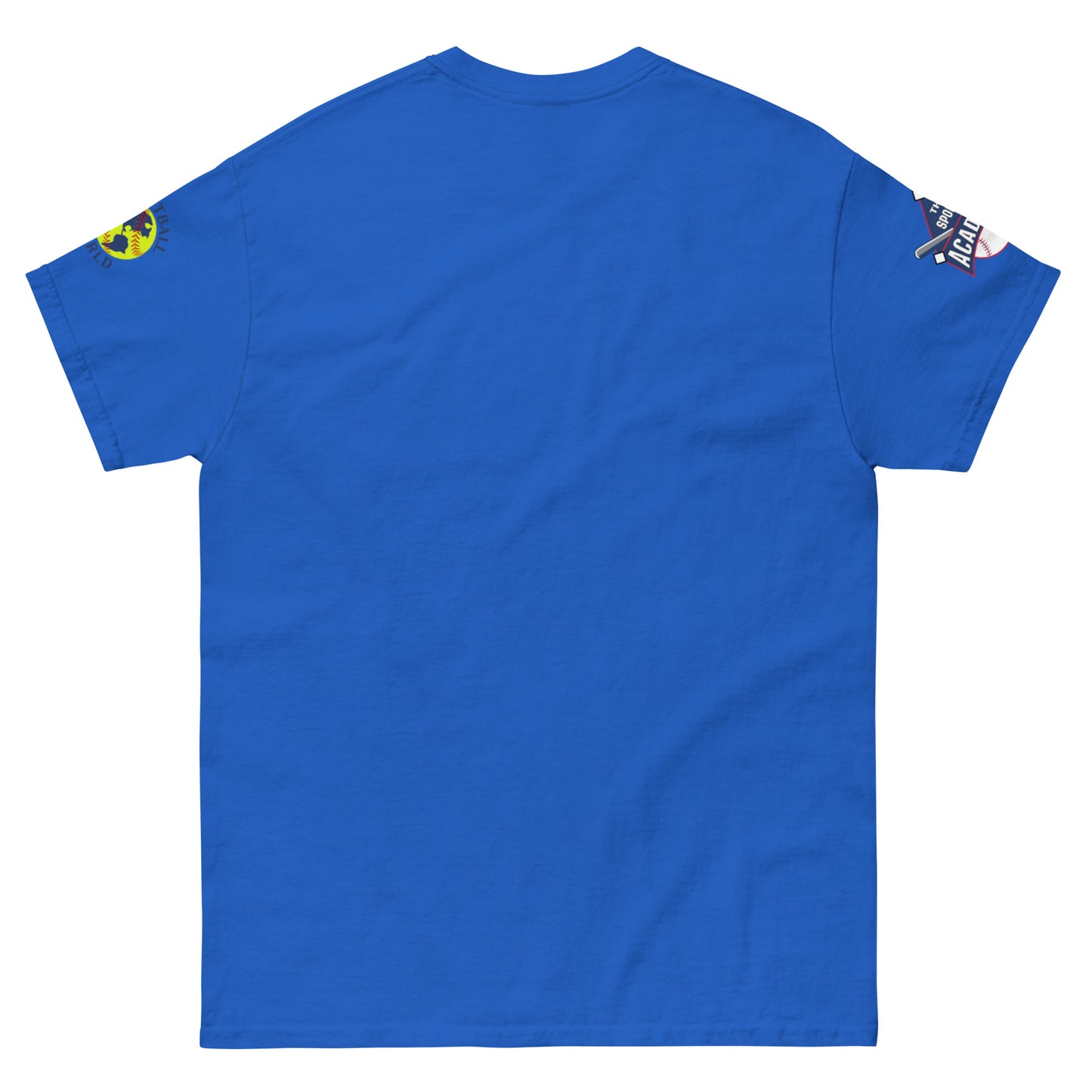 T.S.A. Baseball "M.V.P. 2 sleeve logos. Unisex classic tee