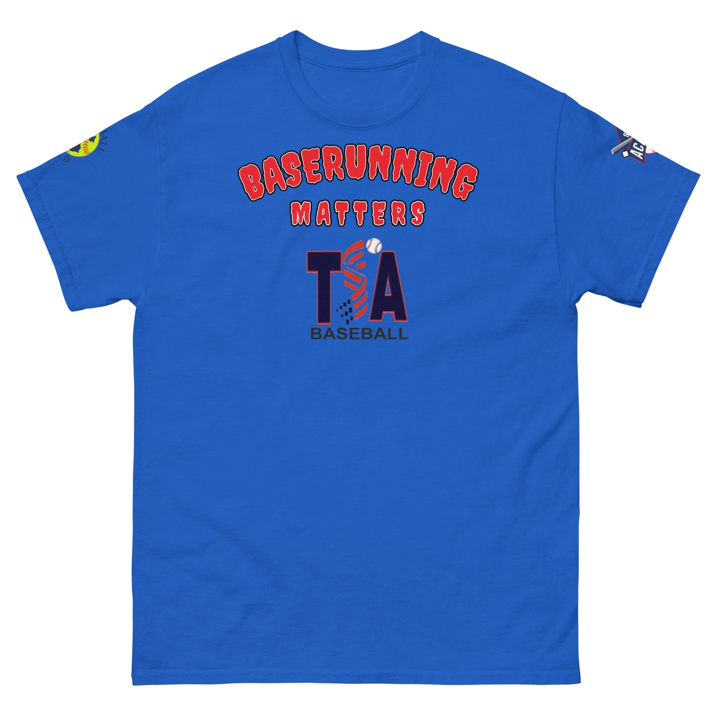 T.S.A. Baseball "Baserunning Matters" 2024 Unisex classic tee