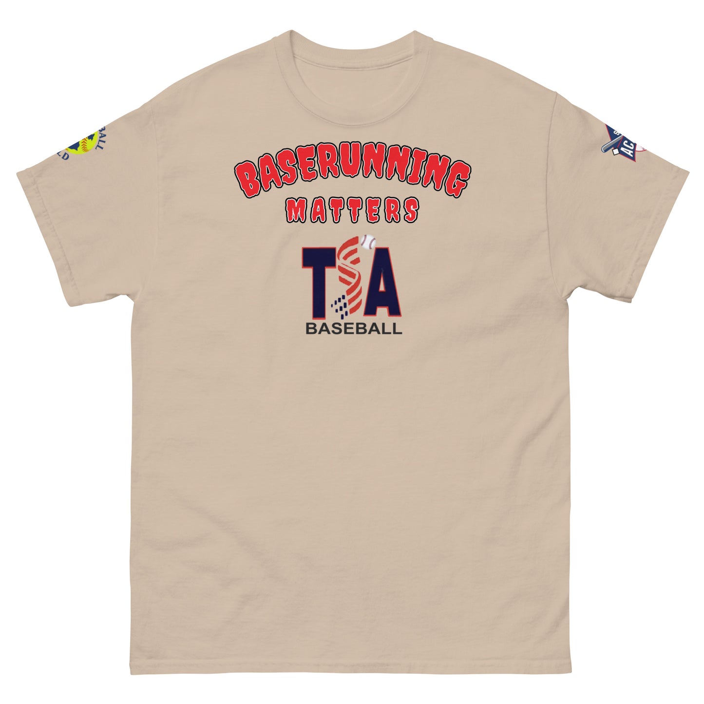 T.S.A. Baseball "Baserunning Matters" 2024 Unisex classic tee