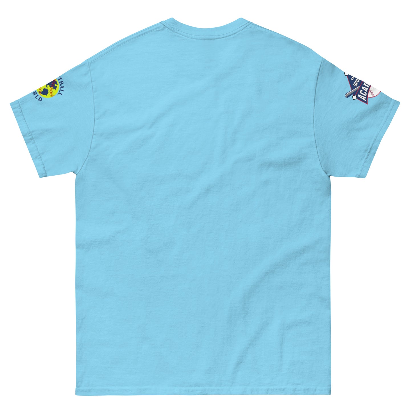 T.S.A. Baseball "M.V.P. 2 sleeve logos. Unisex classic tee