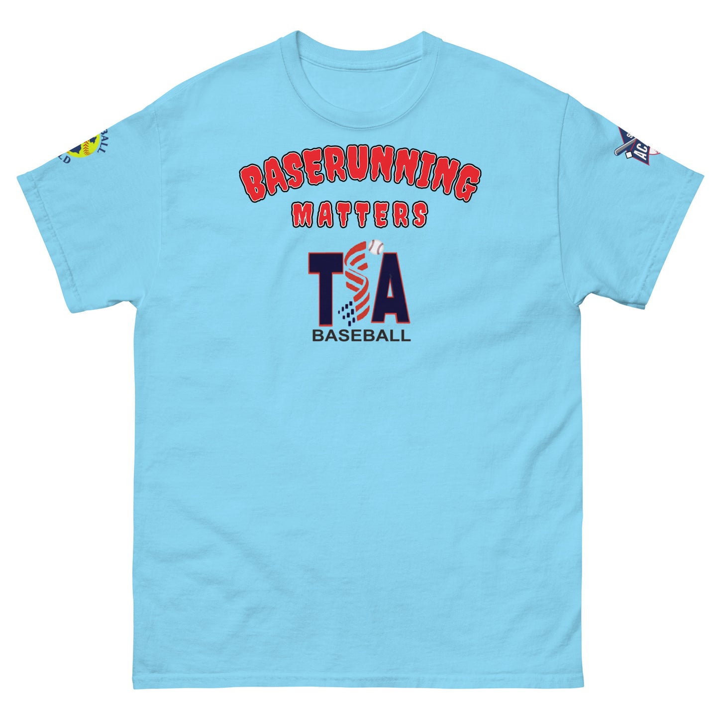 T.S.A. Baseball "Baserunning Matters" 2024 Unisex classic tee
