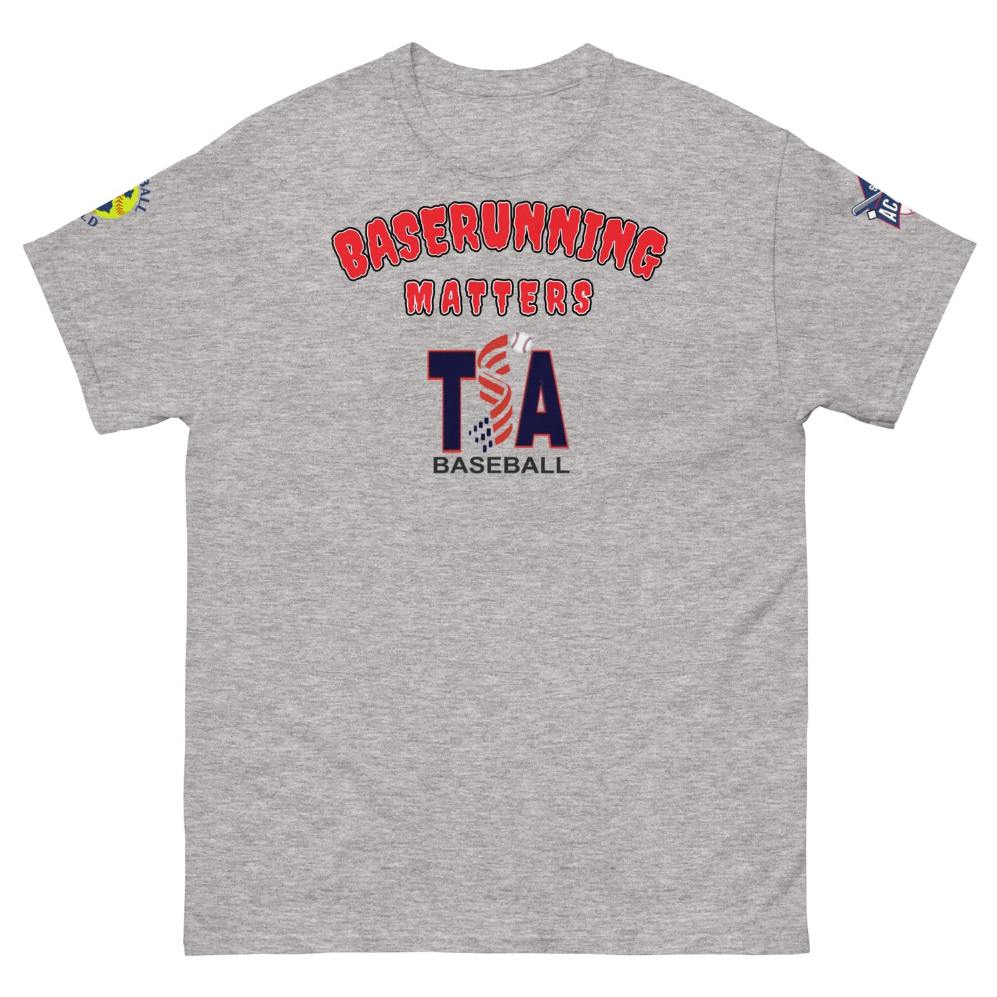 T.S.A. Baseball "Baserunning Matters" 2024 Unisex classic tee