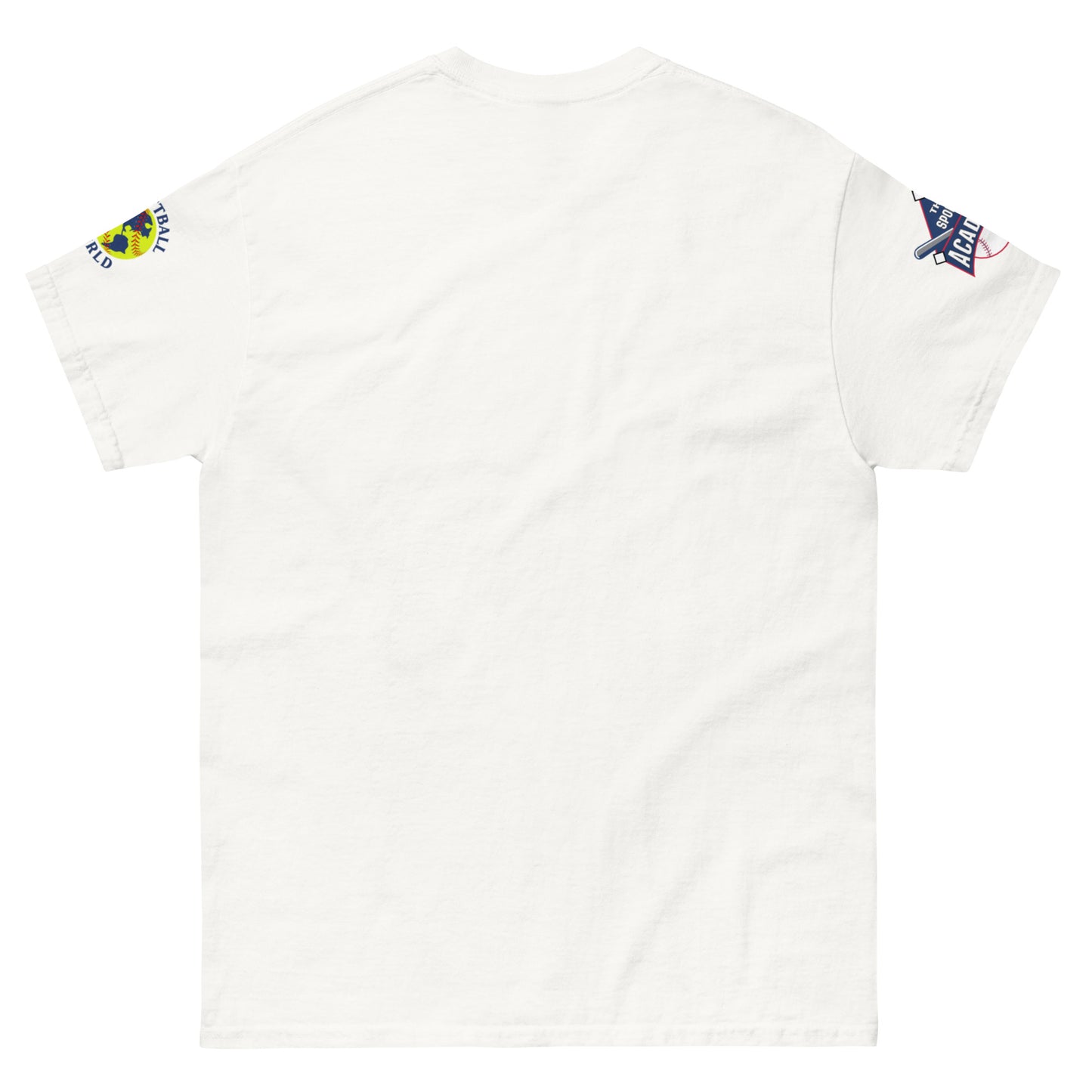T.S.A. Baseball "M.V.P. 2 sleeve logos. Unisex classic tee