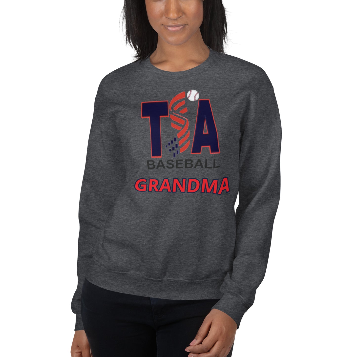 T.S.A. Baseball. "Grandma" Unisex Sweatshirt