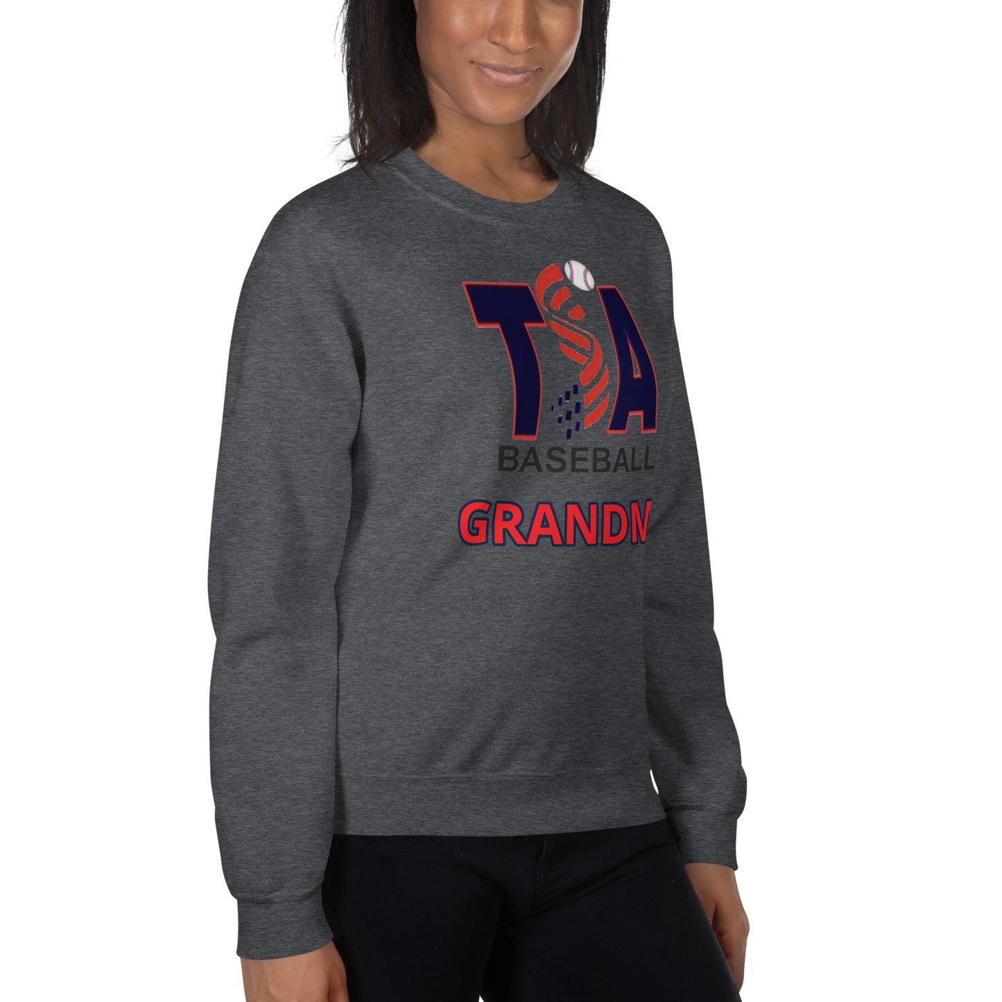 T.S.A. Baseball. "Grandma" Unisex Sweatshirt