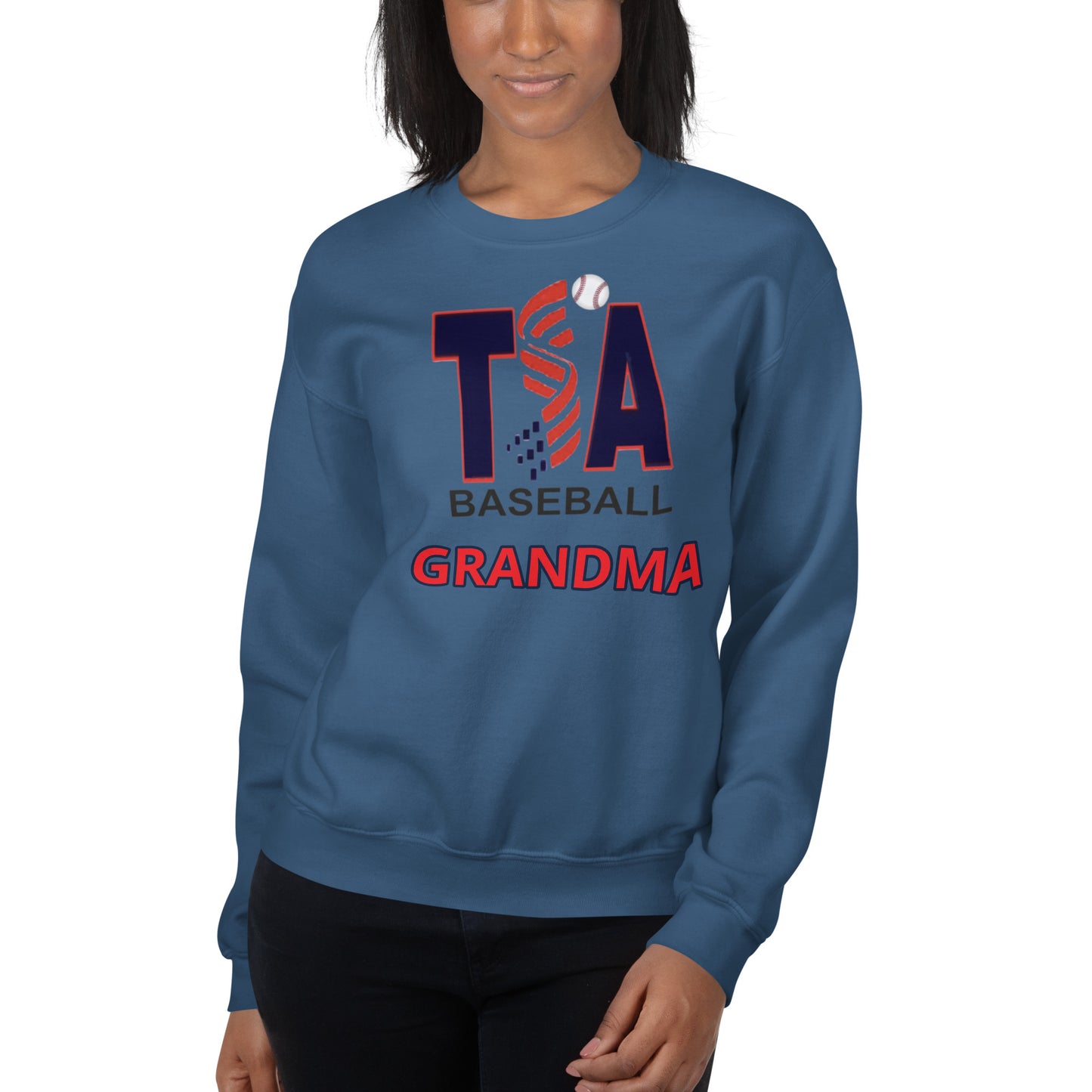 T.S.A. Baseball. "Grandma" Unisex Sweatshirt