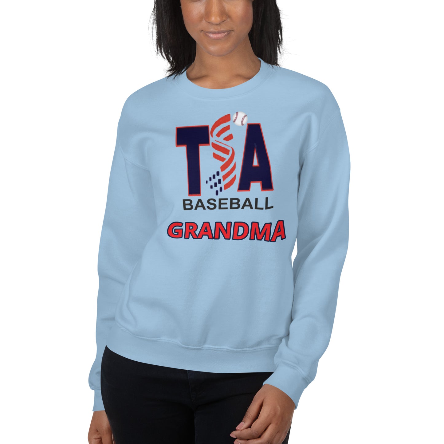 T.S.A. Baseball. "Grandma" Unisex Sweatshirt