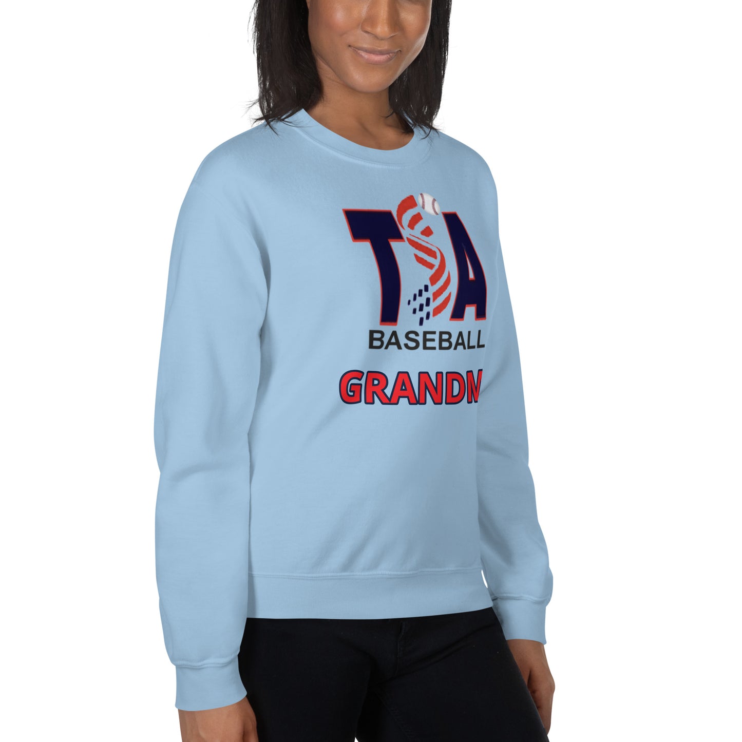T.S.A. Baseball. "Grandma" Unisex Sweatshirt