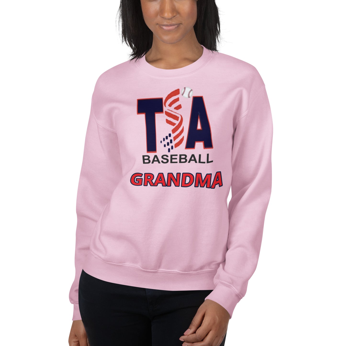 T.S.A. Baseball. "Grandma" Unisex Sweatshirt