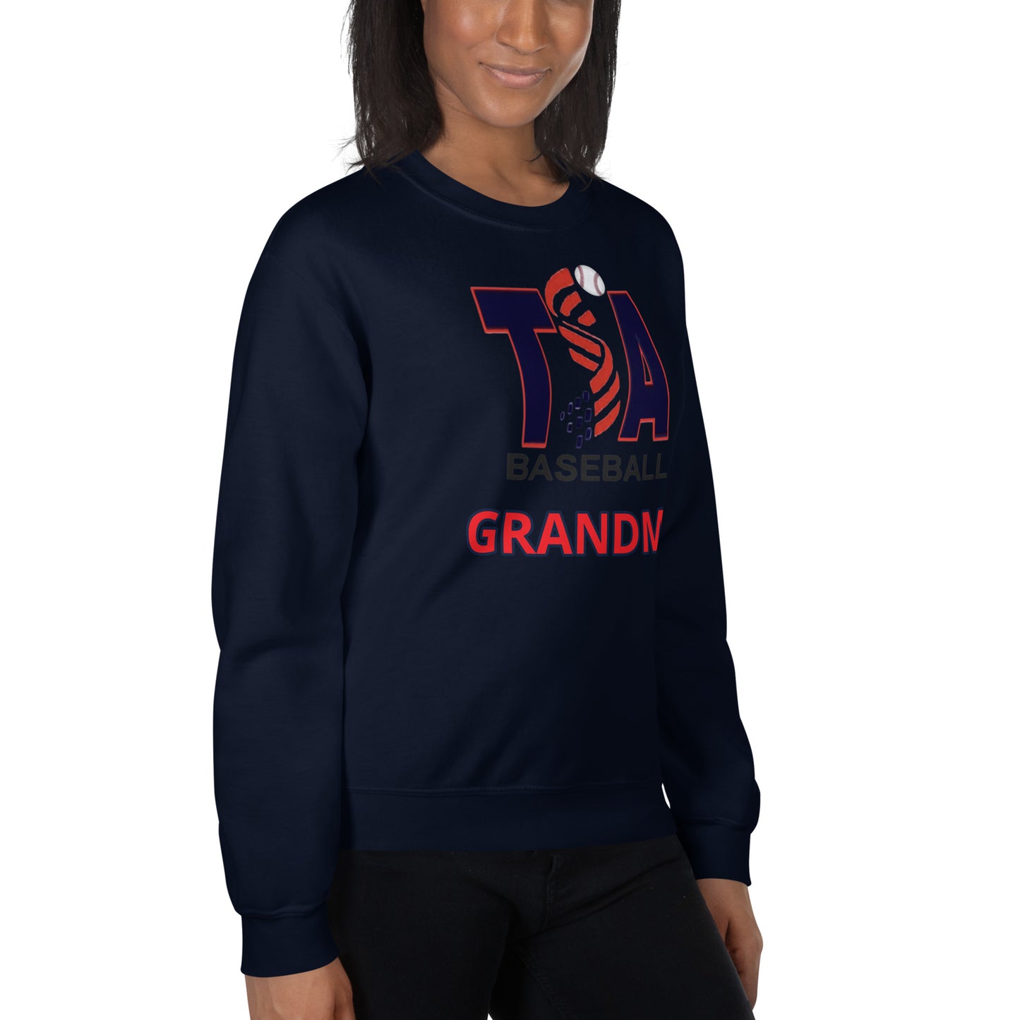 T.S.A. Baseball. "Grandma" Unisex Sweatshirt